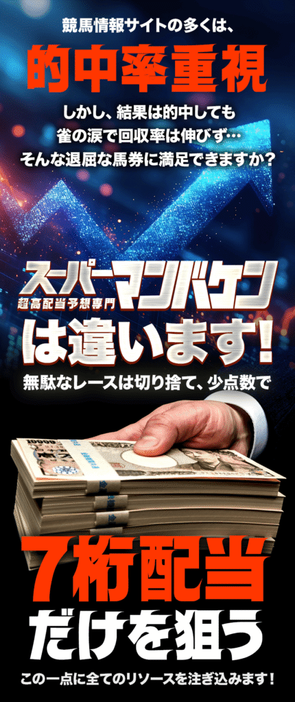 スーパーマンバケンの特徴