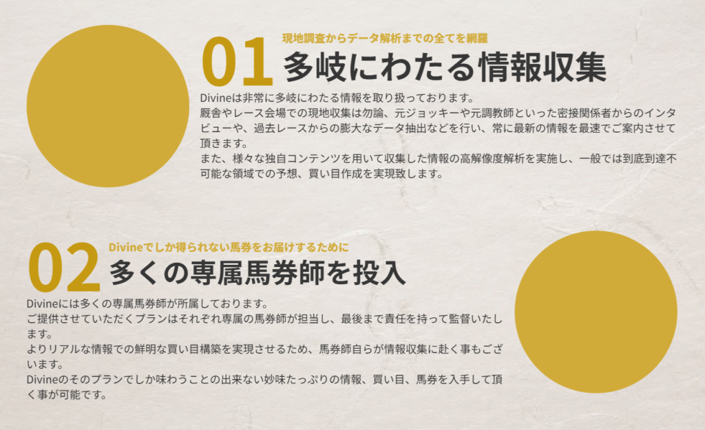 ディバインの特徴