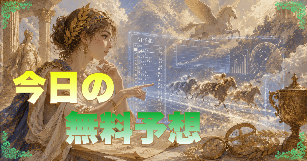 今日の無料予想