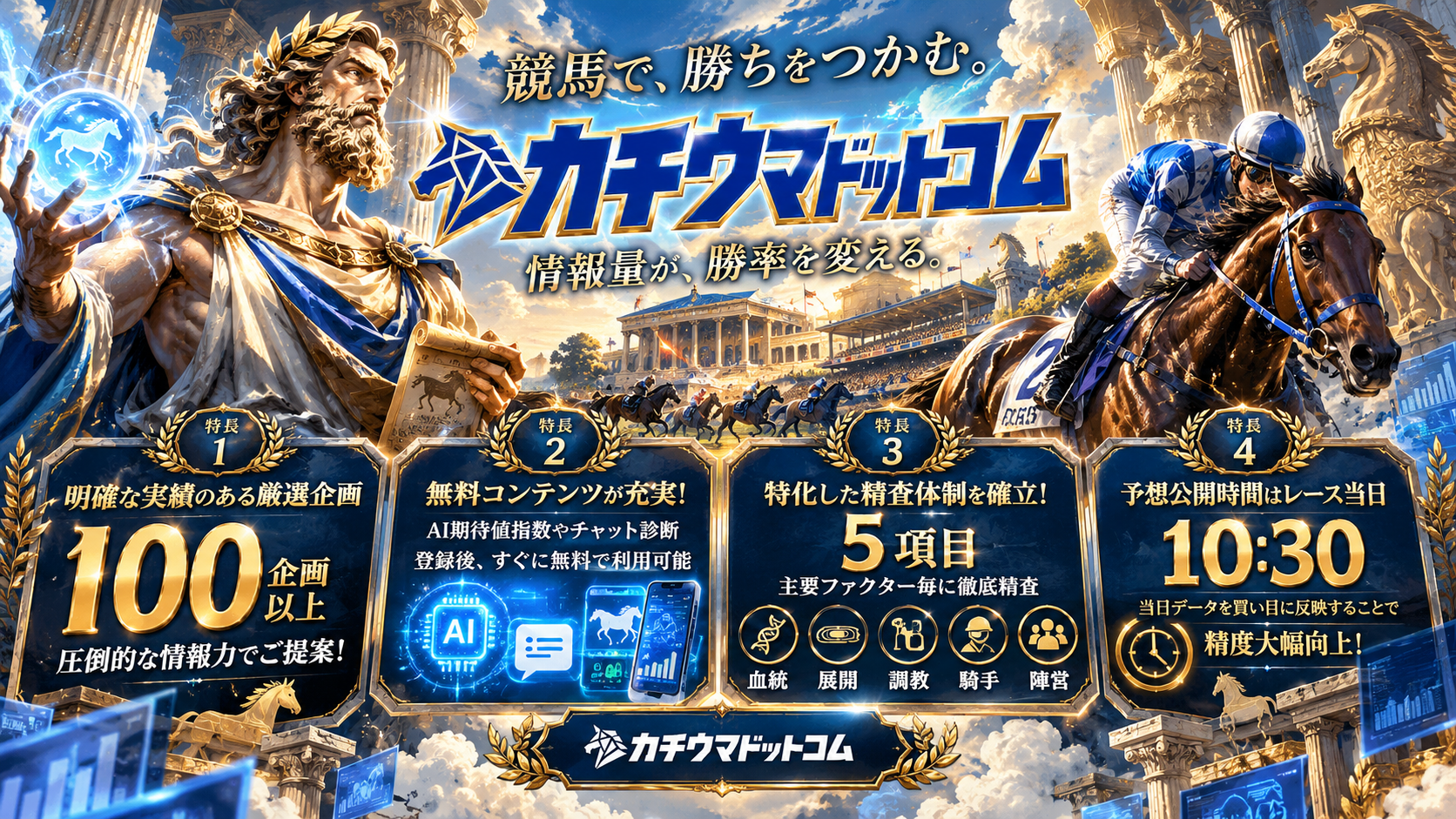 カチウマドットコムという競馬予想サイトを徹底検証